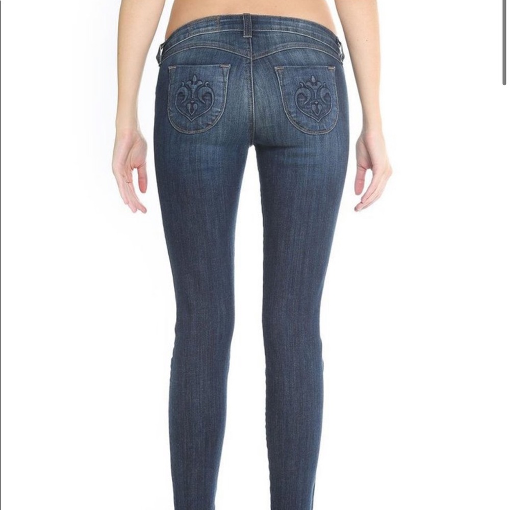 Siwy vintage low rise skinny jeans